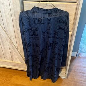 Juicy Couture Woman's Polyester Sleepwear Robe Size M
